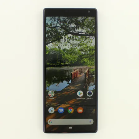 Älypuhelin Sony Xperia, 10 Plus Sininen, takuutodistus 27.4.2020, laturi