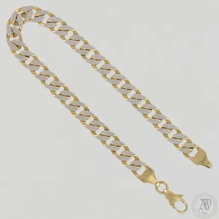 Panssariranneketju, pituus ja leveys 190mm ja 7mm, 585, paino 8,1g 