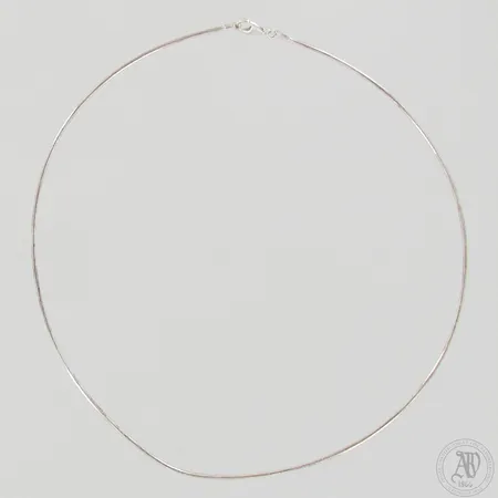 Snake-kaulaketju, Kalevala Koru, pituus 45cm, käytön jälkiä, 925, paino 8,2g 