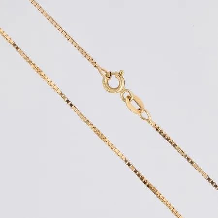 Venetsia-kaulaketju, pituus 38cm, 585, paino 2,5g Paino: 2,5 g