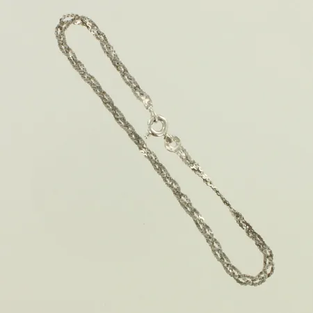 Ranneketju, pituus 175mm, 925hopea, paino 1,7g 