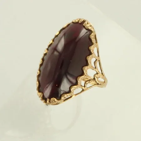 Kivisormus, koko 19, 585br, paino 6,1g 