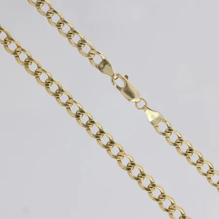 Panssarikaulaketju, pituus 50,5cm, leveys 4,8mm, 585, paino 8,7g Paino: 8,7 g