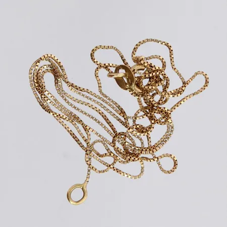 Viallinen kaulaketju, 750, 1,4g 