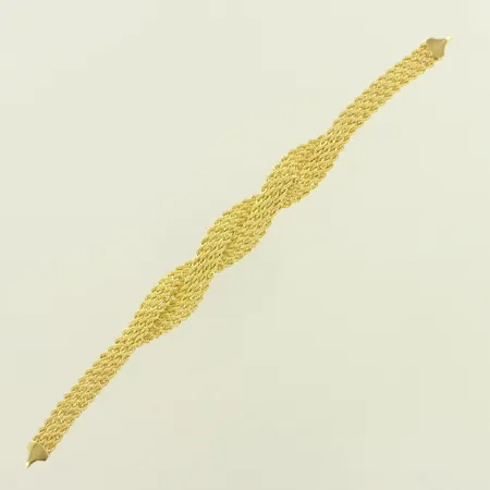 Ranneketju, lukko puuttuu, pituus 183mm, 585, paino 6,5g 