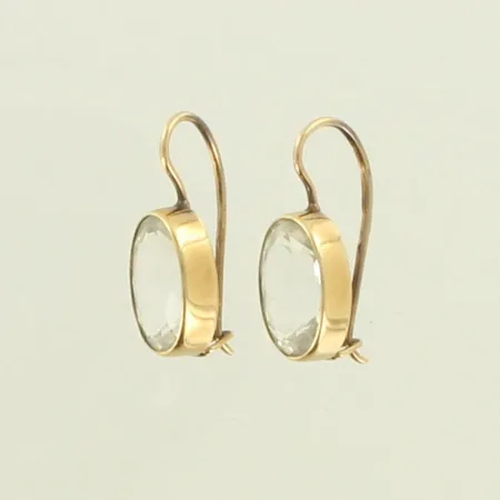 Kivikorvakorut, korkeus 20mm, 585br, paino 3,2g Paino: 3,2 g