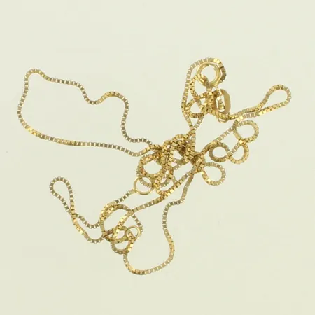 Venetsia-kaulaketju, pituus 48-50cm, 585, paino 1,8g 