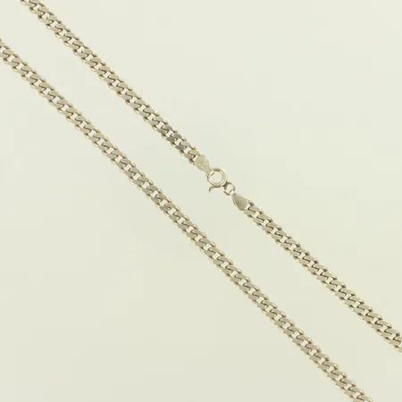 Panssarikaulaketju, pituus 56cm, 925, paino 21,5g 