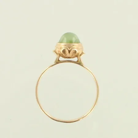 Kivisormus, koko 17½, 583br, paino 2,6g 