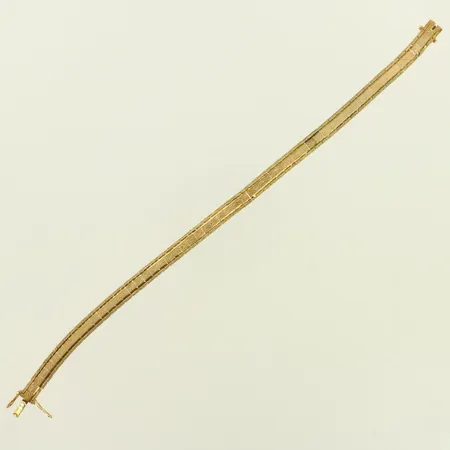 Viallinen ranneketju, 585, paino 7,9g 