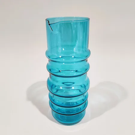 Kannu, Sukat makkaralla Iittala, 1 L, korkeus 23cm ja leveys 9cm, turkoosi