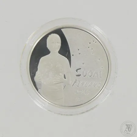 Juhlaraha Lapset ja luovuus 2010, nimellisarvo 20 euroa, 925, paino 33,8g