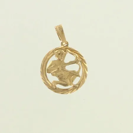 Horoskooppiriipus, korkeus 20mm, 585, paino 0,5g 
