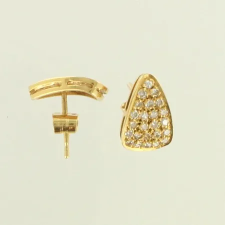 Timanttikorvakorut 34xn.0.01ct 14xn.0.005ct, korkeus 12mm, 750, paino 2,6g