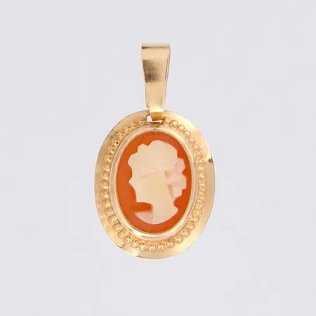 Camee-riipus, korkeus 16mm, 585br, paino 0,4g Paino: 0,4 g