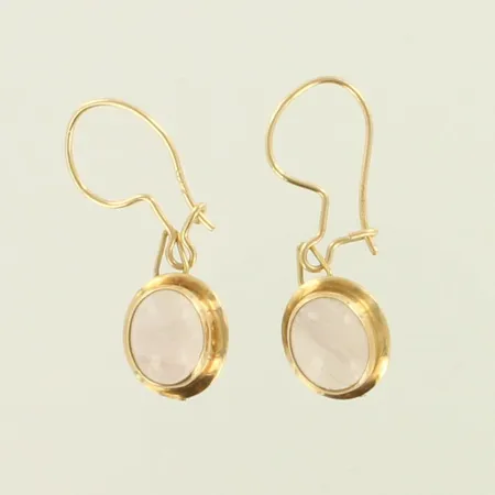 Kivikorvakorut, korkeus 33mm, 585br, paino 2,9g