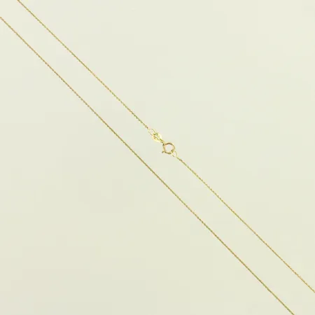 Kaulaketju, pituus 45cm, 585, paino 1,1g 