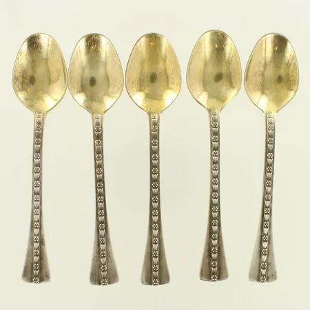 Viisi kahvilusikkaa, pituus 120mm, 916, paino 91,1g