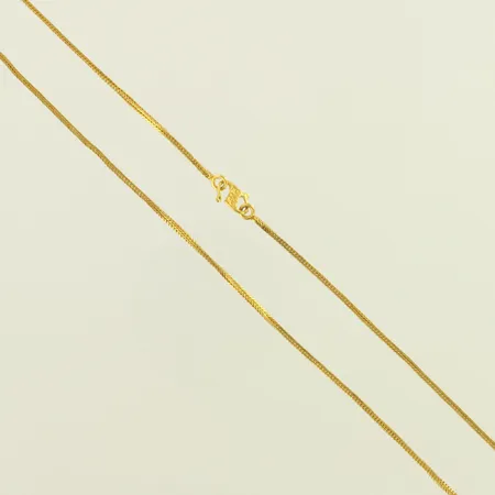 Kaulaketju, käytön jälkiä, 60,5cm, 916, paino 10,6g