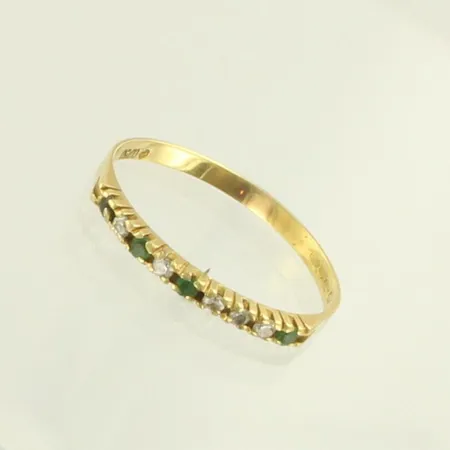 Kuvisormus timanteilla 4xn0.005ct, koko 18¼, 585br, paino 1,2g