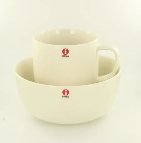 Muki ja kulho, Iittala, Sarjaton Letti, 0.36 ja 0.68 litraa Lähetetään postipakettina.