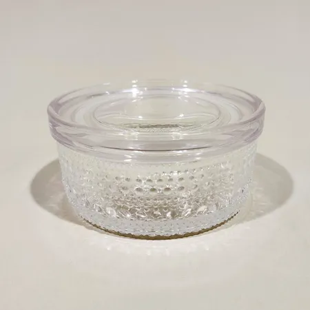 Iittala Kastehelmi purkki, mitat 116x57mm, kirkas Lähetetään postipakettina.