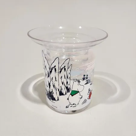 Muumi -kynttilälyhty, Talvi, korkeus 10cm Lähetetään postipakettina.