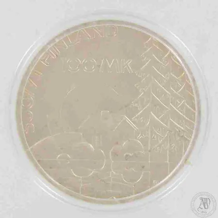 Juhlaraha Sotainvalidien Veljesliitto 50 vuotta 1990, 830, paino 24,5g 