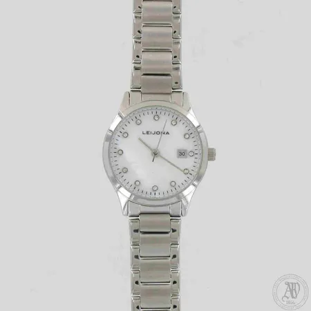 Teräsrannekello Leijona quartz, taulun Ø 30mm, rannekkeen pituus 185mm