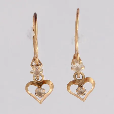 Kivikorvakorut, korkeus 18mm, 585br, paino 0,4g Paino: 0,4 g