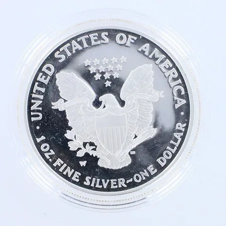 Hopeadollari, 2005, 999hopea, paino 31,1g 