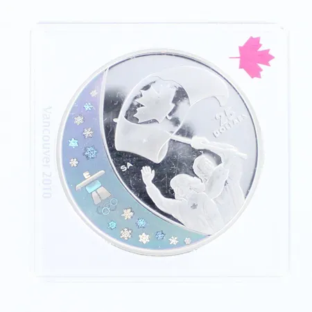 Hopearaha 25 dollars canada, 925 hopea, paino 27,8g 