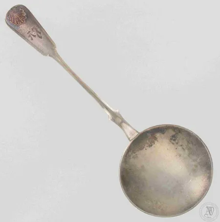 Otinlusikka, Musla, kaiverrettu, 200mm, 813, paino 48,2g