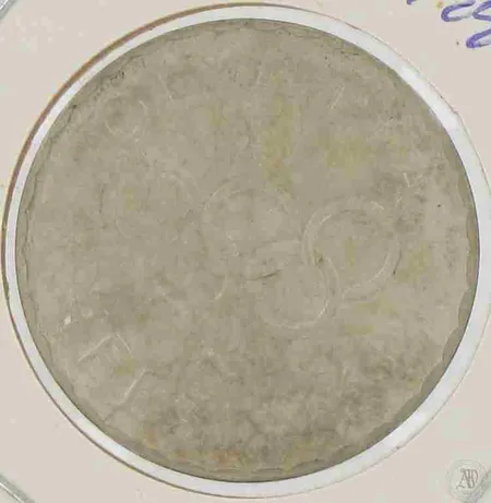 Hopearaha Helsingin Olympialaiset, 1951, nimellisarvo 500mk, 500br, paino 13,6g