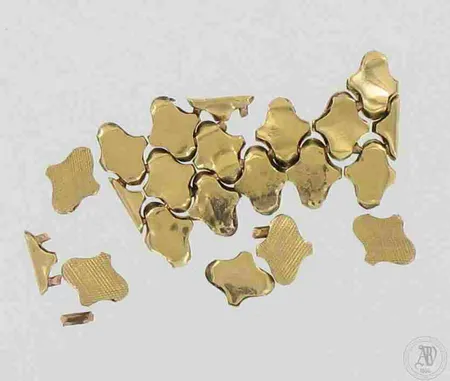 Kultapaloja, 750, paino 3,8g 