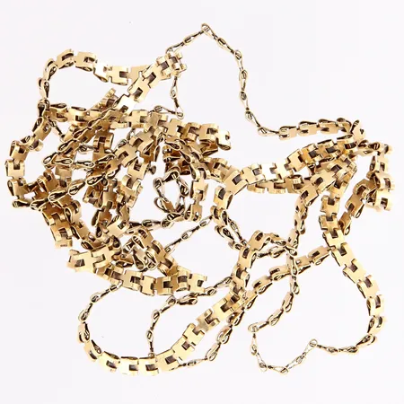 Viallinen kaulaketju, 585, paino 9,2g Paino: 9,2 g