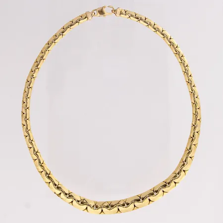 Kaulaketju, pituus 40cm, 585, paino 21,0g Paino: 21 g