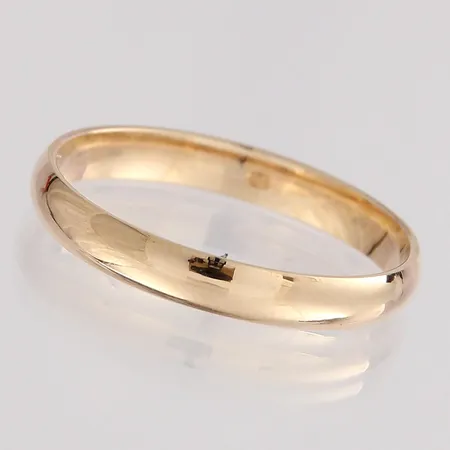 Sileä sormus, koko 18, 585, paino 2,0g Paino: 2 g