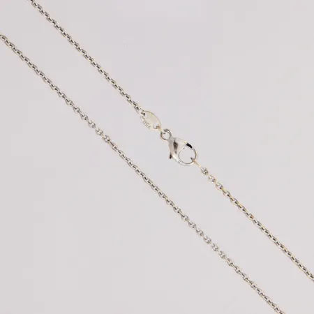 Ankkurikaulaketju, pituus 45cm, 750 valkokulta, paino 3,9g Paino: 3,9 g