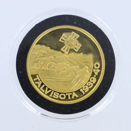 Kultamitali, Talvisota 1939-40, numero 00520, 999, paino 12,0g