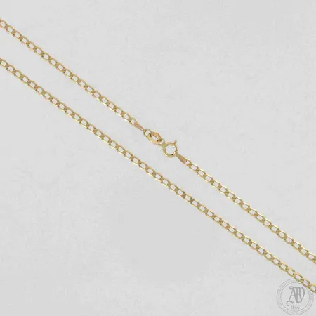 Panssarikaulaketju, pituus ja leveys 42cm ja 3mm, 585, paino 3,6g 