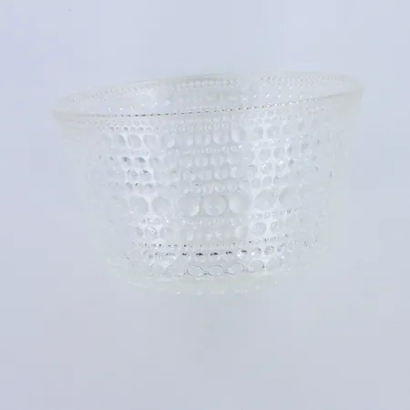 Jälkiruokakulho Iittala, Kastehelmi, Ø 85mm, kirkas. Lähetetään postipakettina.