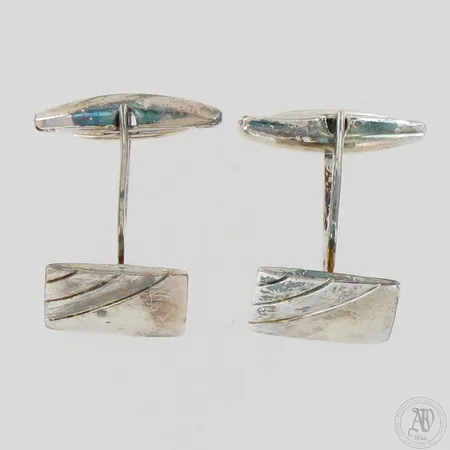 Vialliset kalvosinnapit, mitat 13x13mm, 925, paino 8,7g Paino: 8,7 g