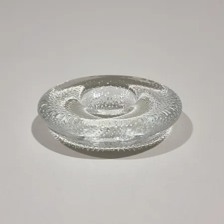 Kynttilälyhty, Iittala Nappi, Ø 110mm, kirkas Lähetetään postipakettina.