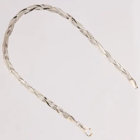 Ranneketju, pituus 185mm, 585 valkokulta, paino 2,6g Paino: 2,6 g
