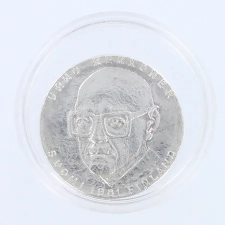 Juhlaraha, Kekkonen, 1961, nimellisarvo 50 markkaa, 500, paino 20,0g 