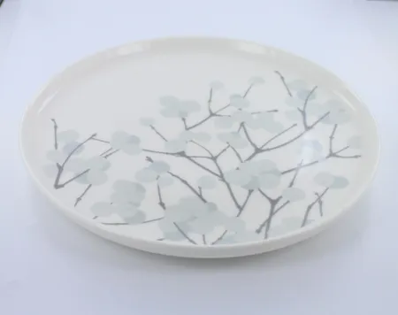 Leipälautanen Oiva, Marimekko, Lumimarja, Ø 205mm Lähetetään postipakettina.