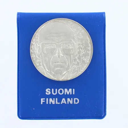 Juhlaraha, Urho Kekkonen 1975, nimellisarvo 10 markkaa, 500, paino 23,7g 