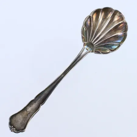 Sokerilusikka, Chippendale. pituus 115mm,830, paino 12,9g 