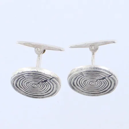 Kalvosinnapit, Ø 18,2mm, 925, paino 14,2g 